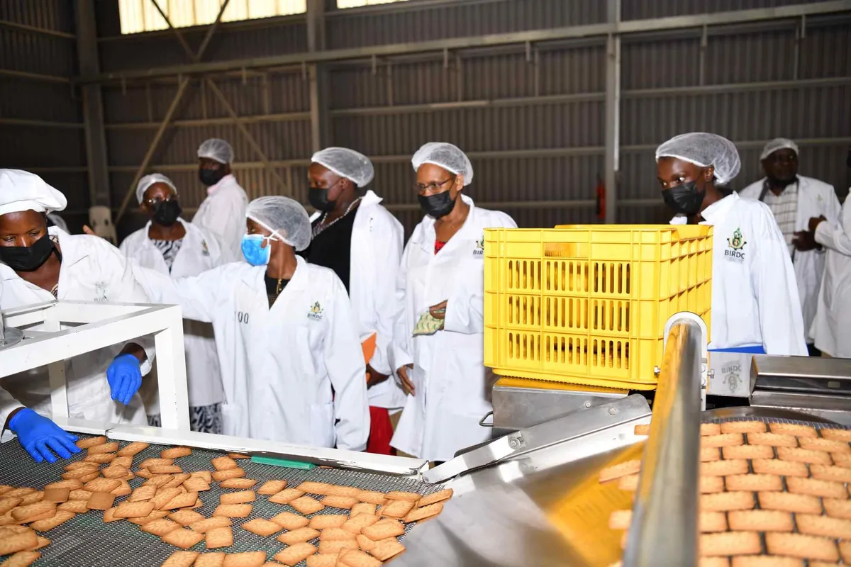 Processing line at the facility