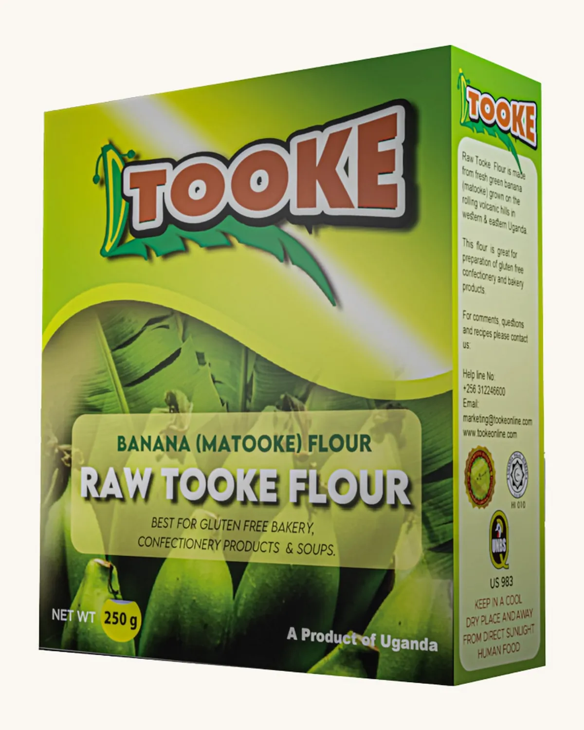 Raw Tooke Flour