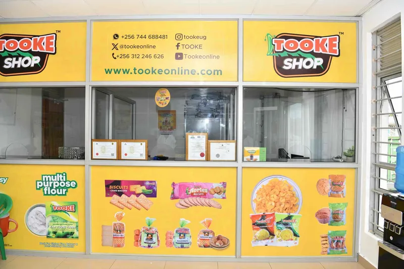 Tooke brand presence in Kampala