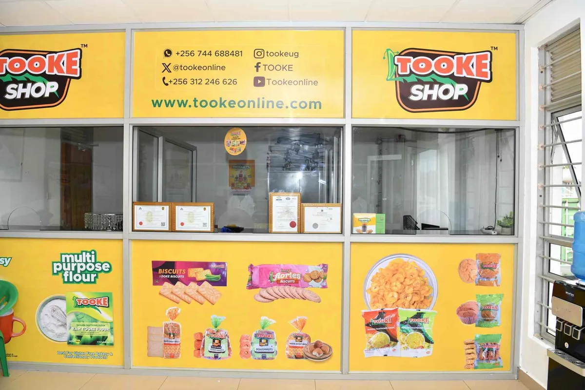 Tooke brand display at an event